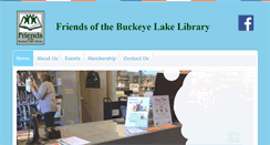 Desktop Screenshot of friendsofthebuckeyelakelibrary.org
